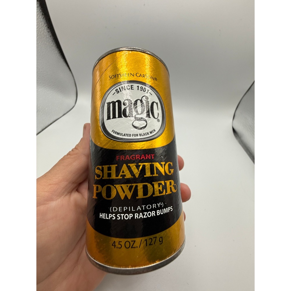 SoftSheen-Carson Magic Fragrant Shaving‎ Powder Depilatory 4.5 oz 1/2 full